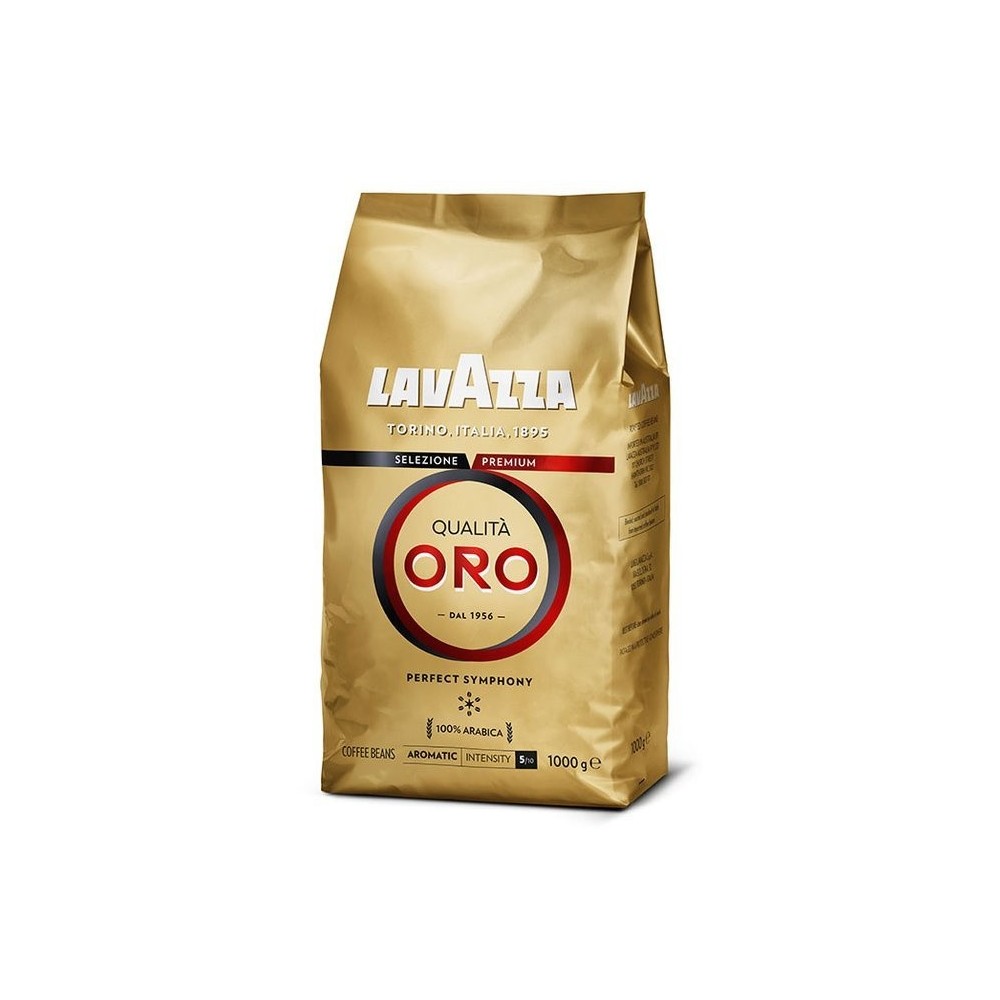 Lavazza Qualita Oro 1 kg, kawa ziarnista, sklep kawostacja.pl