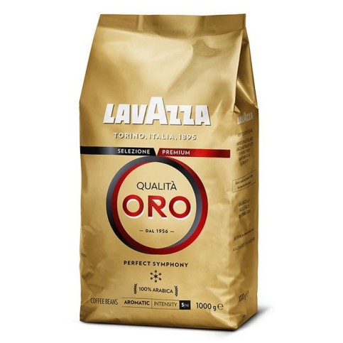 Lavazza Qualita Oro 1 kg, kawa ziarnista, sklep kawostacja.pl
