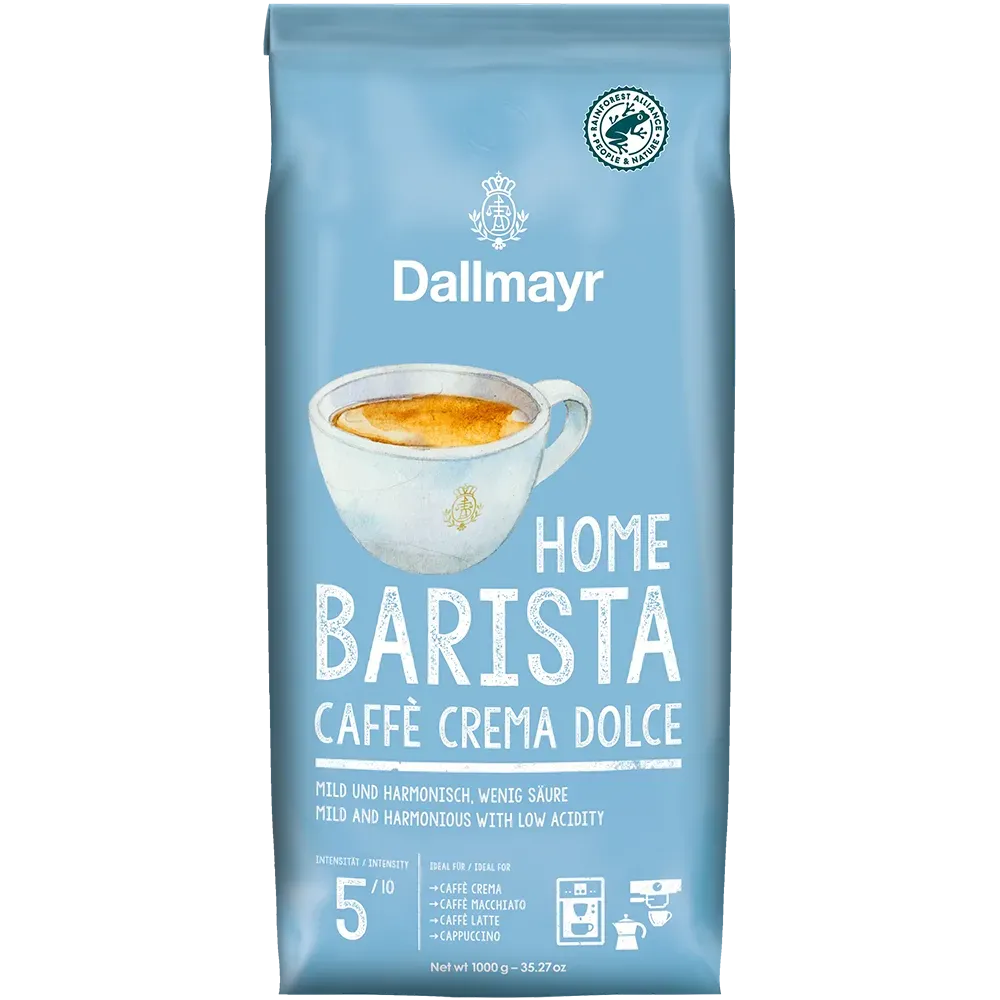 Dallmayr Home Barista Caffe Crema Dolce 1kg kawa ziarnista