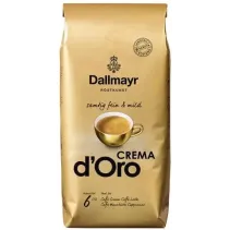Dallmayr Crema d’Oro 1kg – aksamitna kawa ziarnista dla miłośników łagodnego smaku