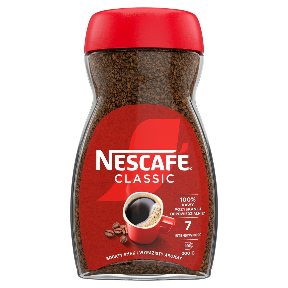 Nescafe Classic 200g - kawa rozpuszczalna