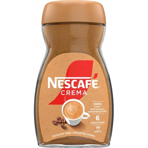 Kawa rozpuszczalna Nescafe Crema 200g